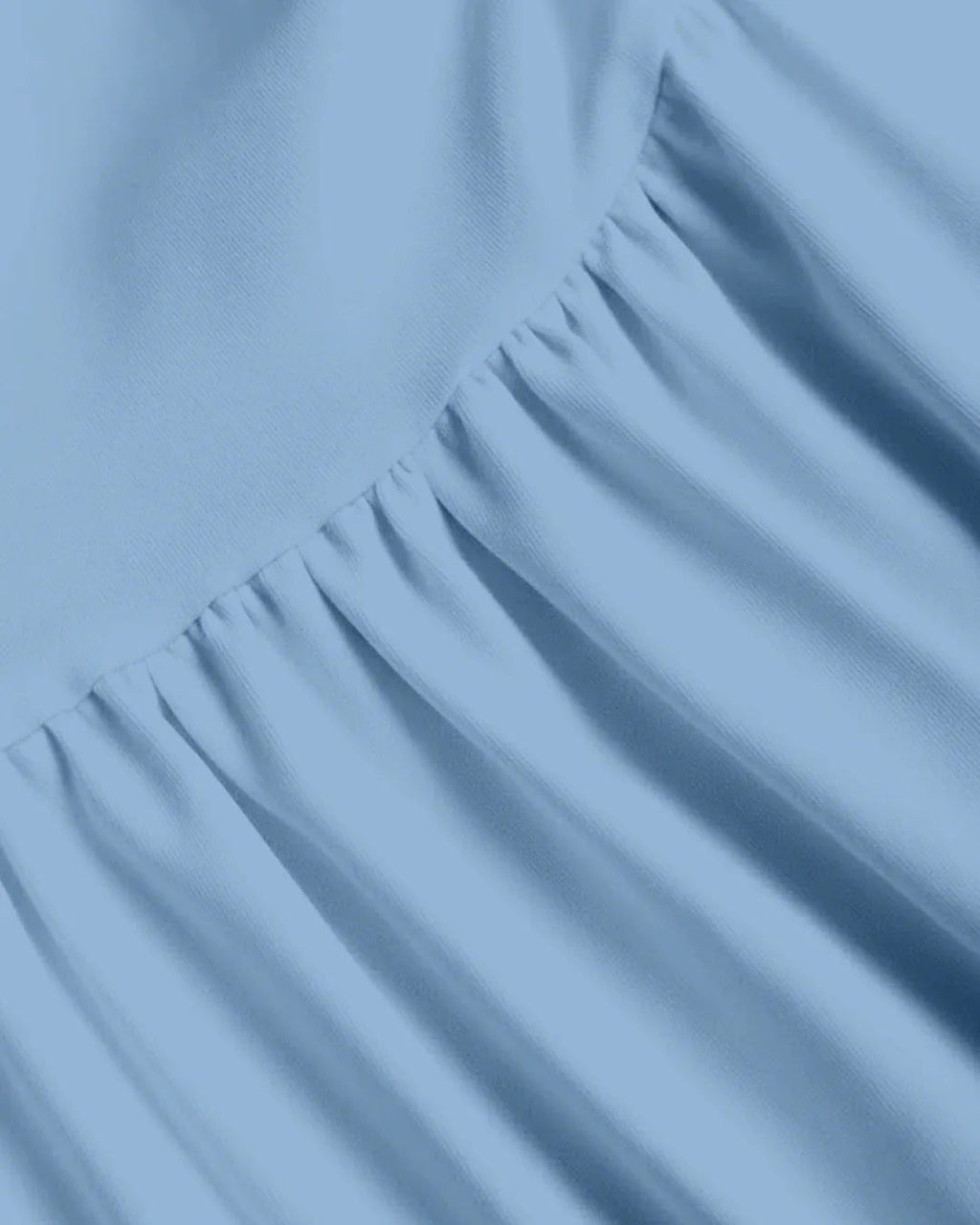 Blue Halter Neck Fit & Flare Maxi Dress for Women