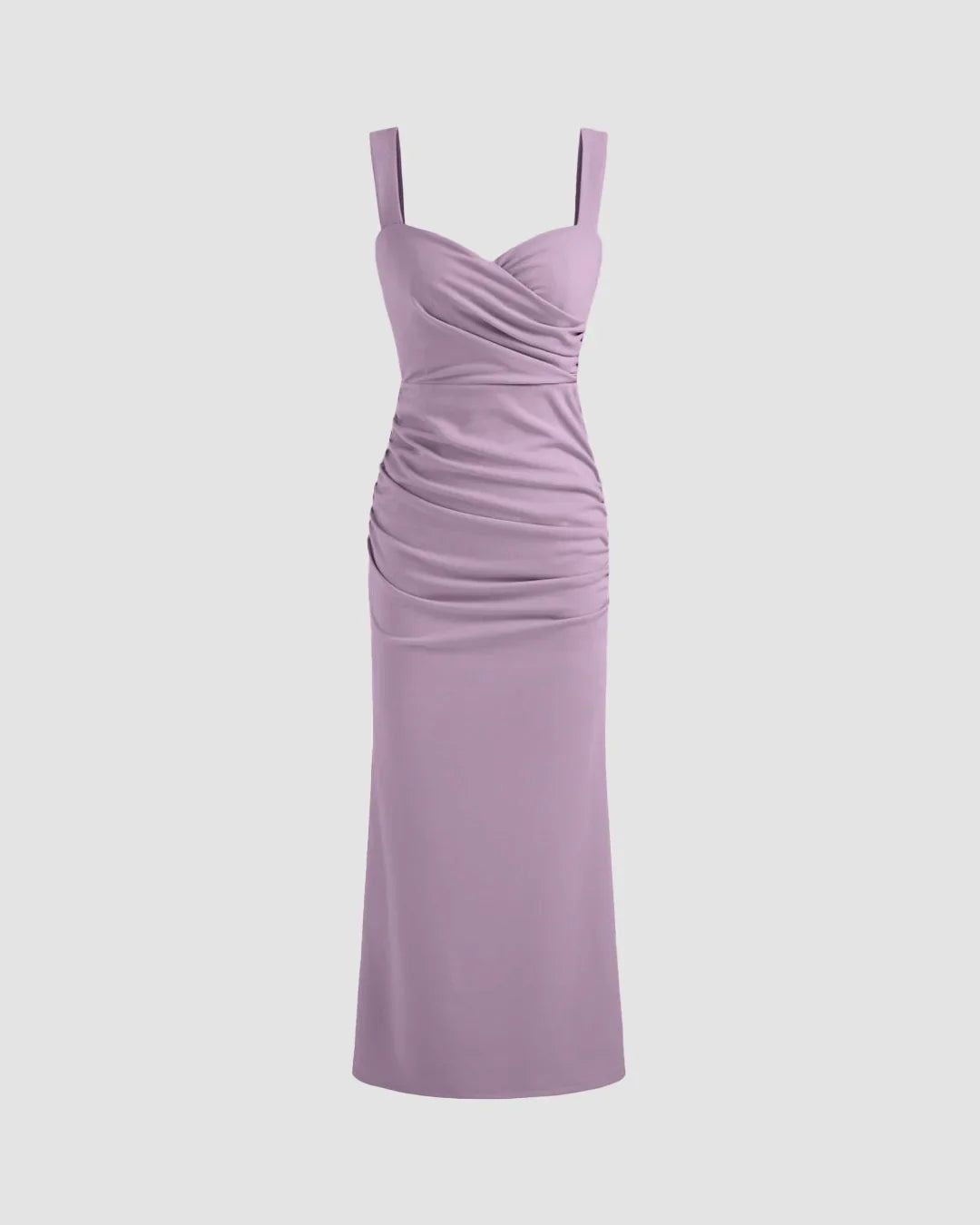 Lavender Bodycon Midi Dress | Elegant Party Wear for Women